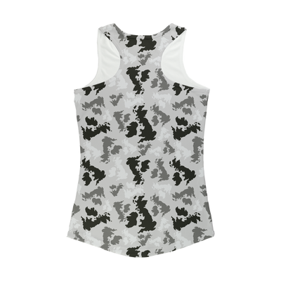 UK Arctic Women Performance Tank Top - Custom Camo Clothing - [new_brand] - [camo] - [camoflage] - [apparel] - [location] - [new_brand] - [custom] - [clothing]