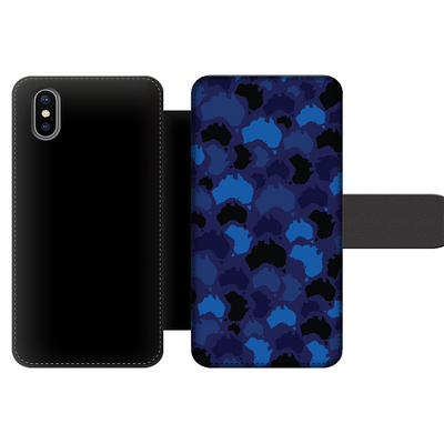 Australia Midnight Front Printed Wallet Cases - Custom Camo Clothing - [new_brand] - [camo] - [camoflage] - [apparel] - [location] - [new_brand] - [custom] - [clothing]