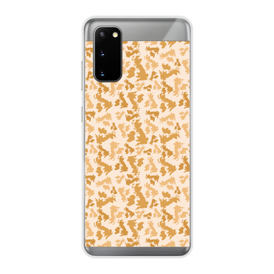 UK Desert Back Printed Transparent Soft Phone Case - Custom Camo Clothing - [new_brand] - [camo] - [camoflage] - [apparel] - [location] - [new_brand] - [custom] - [clothing]