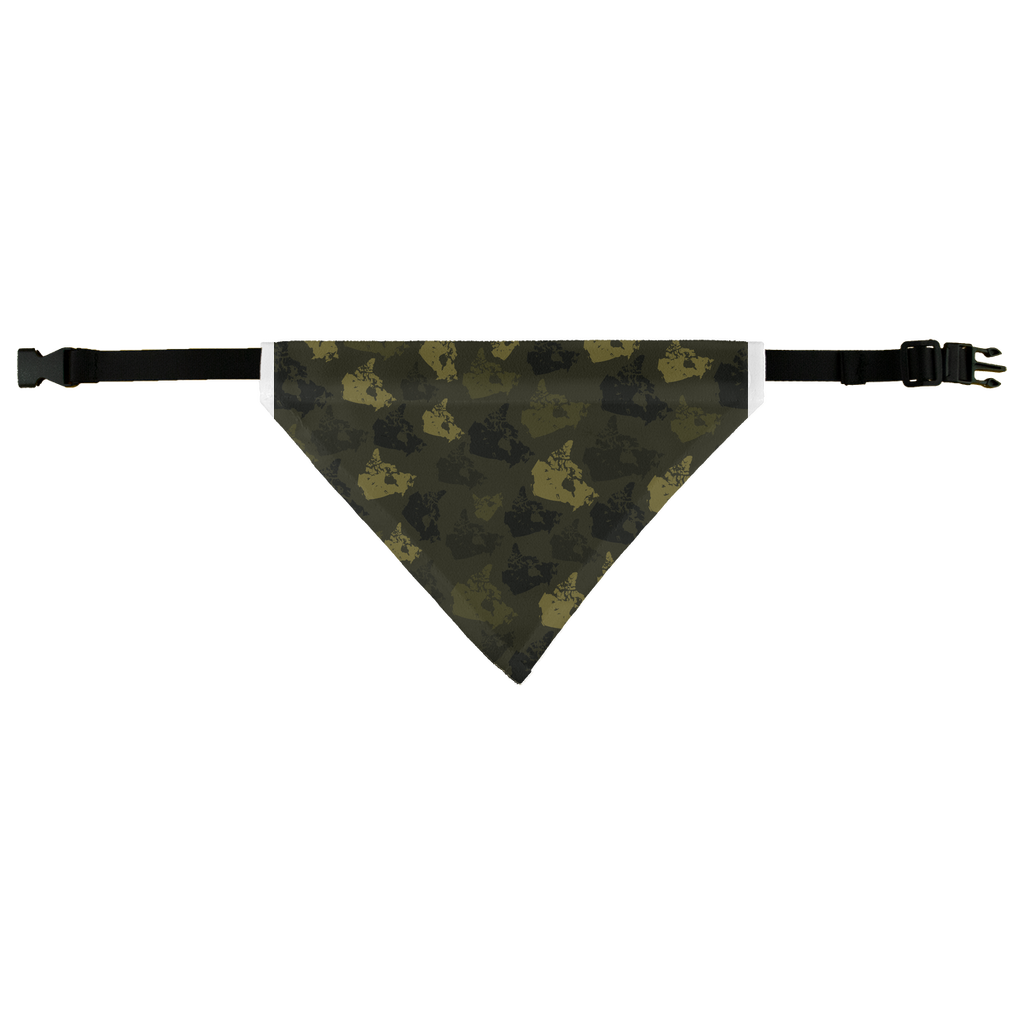 Canada Forest Pet Bandana - Custom Camo Clothing - [new_brand] - [camo] - [camoflage] - [apparel] - [location] - [new_brand] - [custom] - [clothing]