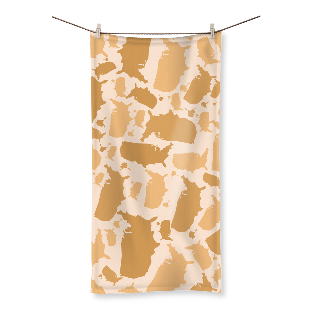 USA Desert Sublimation All Over Towel - LocationCamo.com