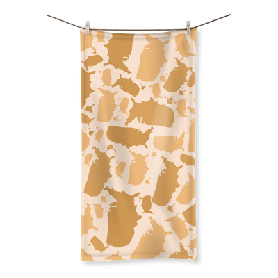 USA Desert Sublimation All Over Towel - LocationCamo.com