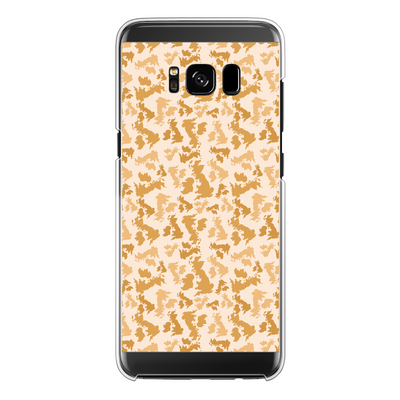 UK Desert Back Printed Transparent Hard Phone Case - Custom Camo Clothing - [new_brand] - [camo] - [camoflage] - [apparel] - [location] - [new_brand] - [custom] - [clothing]