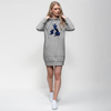 UK Midnight Premium Adult Hoodie Dress - Custom Camo Clothing - [new_brand] - [camo] - [camoflage] - [apparel] - [location] - [new_brand] - [custom] - [clothing]