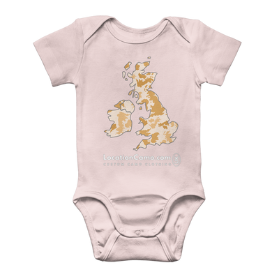 UK Desert Classic Baby Onesie Bodysuit - Custom Camo Clothing - [new_brand] - [camo] - [camoflage] - [apparel] - [location] - [new_brand] - [custom] - [clothing]