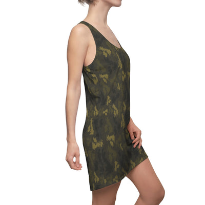 UK Forest Women's Cut & Sew Racerback Dress - Custom Camo Clothing - [new_brand] - [camo] - [camoflage] - [apparel] - [location] - [new_brand] - [custom] - [clothing]