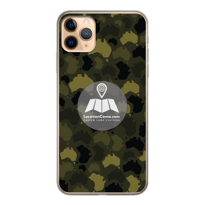 Australia Forest Back Printed Transparent Soft Phone Case - Custom Camo Clothing - [new_brand] - [camo] - [camoflage] - [apparel] - [location] - [new_brand] - [custom] - [clothing]