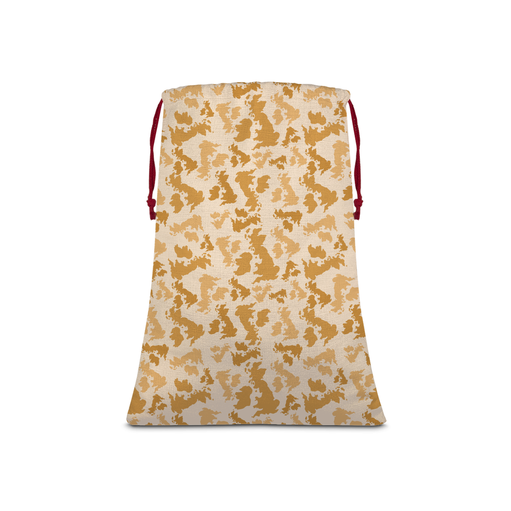 UK Desert Sublimation Linen Drawstring Sack - Custom Camo Clothing - [new_brand] - [camo] - [camoflage] - [apparel] - [location] - [new_brand] - [custom] - [clothing]