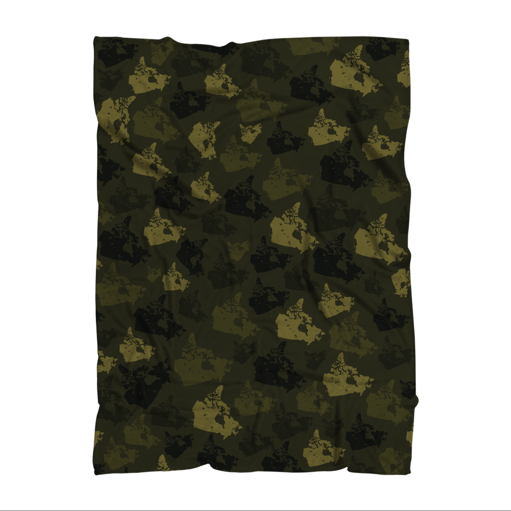 Canada Forest Sublimation Throw Blanket - Custom Camo Clothing - [new_brand] - [camo] - [camoflage] - [apparel] - [location] - [new_brand] - [custom] - [clothing]