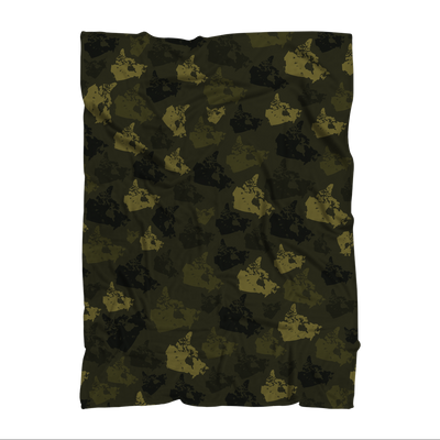 Canada Forest Sublimation Throw Blanket - Custom Camo Clothing - [new_brand] - [camo] - [camoflage] - [apparel] - [location] - [new_brand] - [custom] - [clothing]