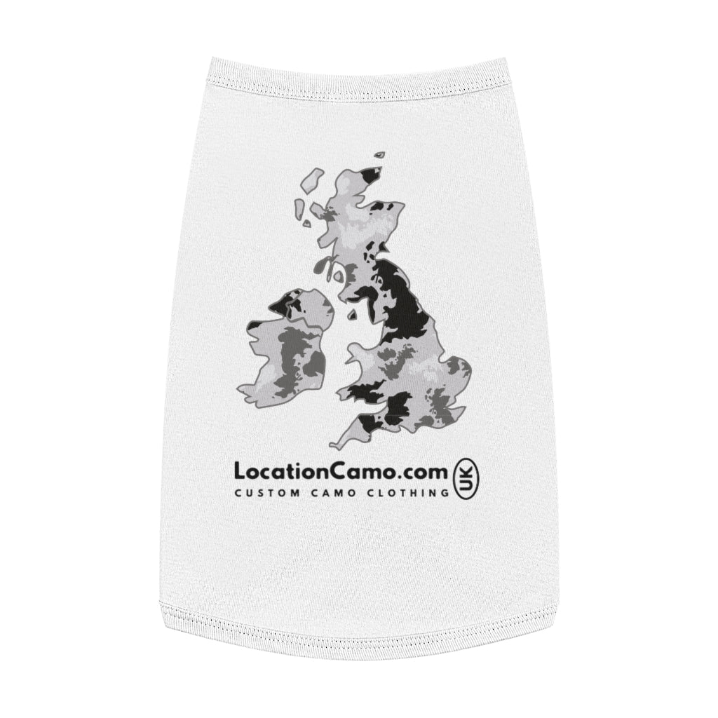 UK Arctic Pet Tank Top - Custom Camo Clothing - [new_brand] - [camo] - [camoflage] - [apparel] - [location] - [new_brand] - [custom] - [clothing]