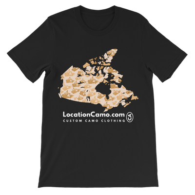 Canada Desert Premium Kids T-Shirt - Custom Camo Clothing - [new_brand] - [camo] - [camoflage] - [apparel] - [location] - [new_brand] - [custom] - [clothing]