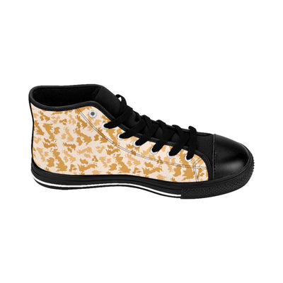 UK Desert Unisex High-top Sneakers - Custom Camo Clothing - [new_brand] - [camo] - [camoflage] - [apparel] - [location] - [new_brand] - [custom] - [clothing]