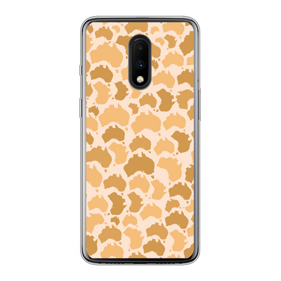 Australia Desert Back Printed Transparent Soft Phone Case - Custom Camo Clothing - [new_brand] - [camo] - [camoflage] - [apparel] - [location] - [new_brand] - [custom] - [clothing]