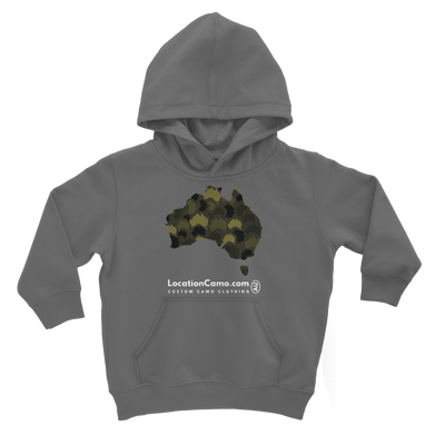 Australia Forest Classic Kids Hoodie - Custom Camo Clothing - [new_brand] - [camo] - [camoflage] - [apparel] - [location] - [new_brand] - [custom] - [clothing]