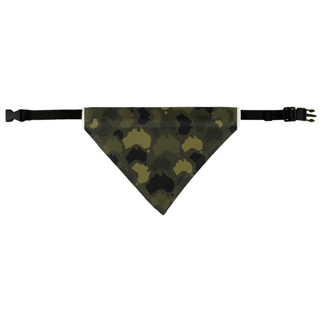 Australia Forest Pet Bandana - Custom Camo Clothing - [new_brand] - [camo] - [camoflage] - [apparel] - [location] - [new_brand] - [custom] - [clothing]