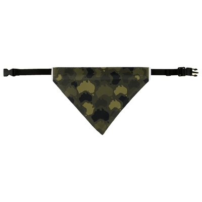 Australia Forest Pet Bandana - Custom Camo Clothing - [new_brand] - [camo] - [camoflage] - [apparel] - [location] - [new_brand] - [custom] - [clothing]