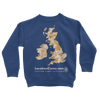 UK Desert Classic Kids Sweatshirt - Custom Camo Clothing - [new_brand] - [camo] - [camoflage] - [apparel] - [location] - [new_brand] - [custom] - [clothing]