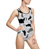 Russia Arctic Women's Classic One-Piece Swimsuit - LocationCamo.com