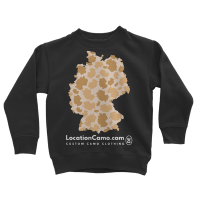 Germany Desert Classic Kids Sweatshirt - LocationCamo.com