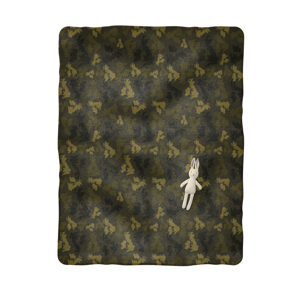 UK Forest Sublimation Baby Blanket - Custom Camo Clothing - [new_brand] - [camo] - [camoflage] - [apparel] - [location] - [new_brand] - [custom] - [clothing]