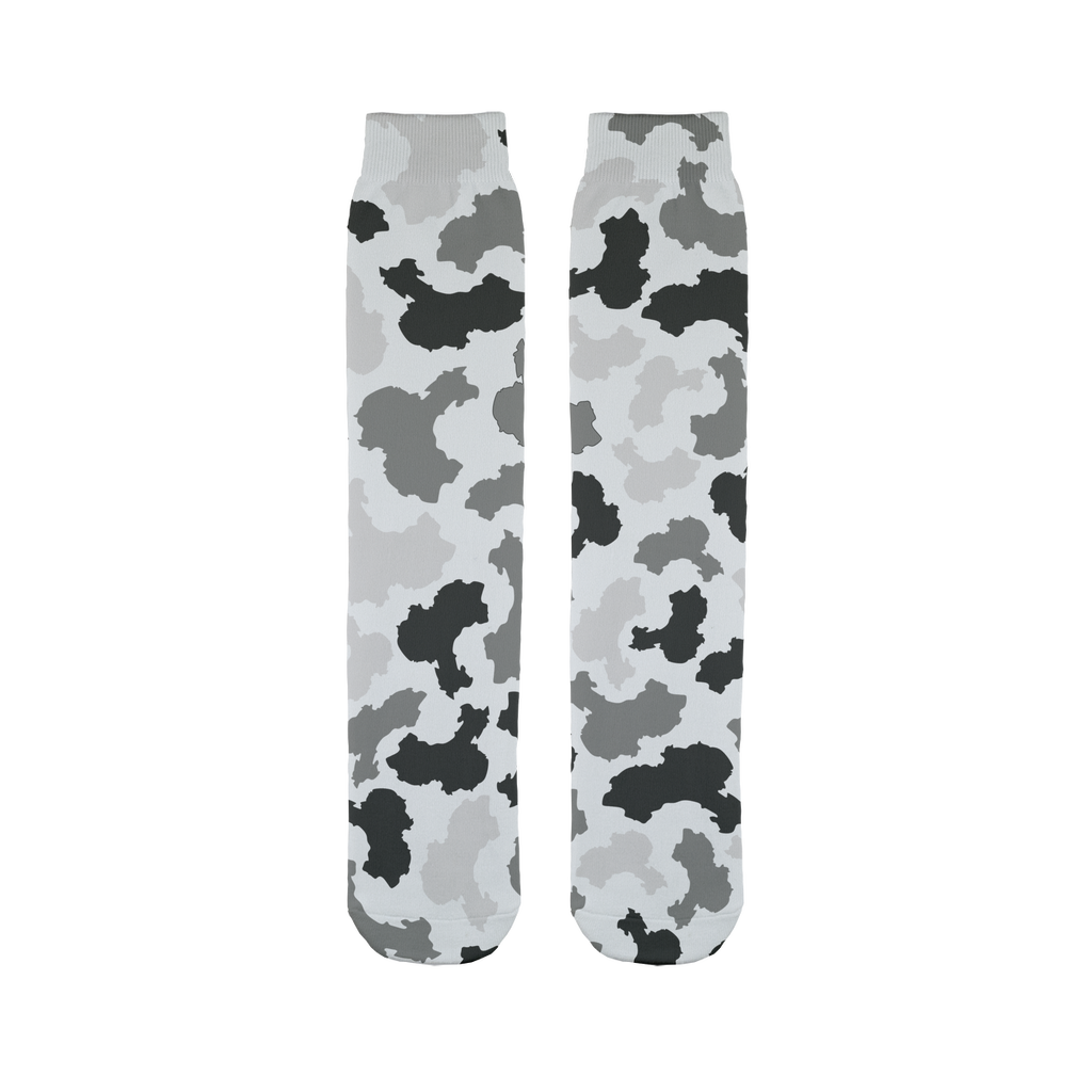 China Arctic Sublimation Tube Sock - LocationCamo.com - [new_brand] - [camo] - [camoflage] - [apparel] - [location] - [new_brand] - [custom] - [clothing]