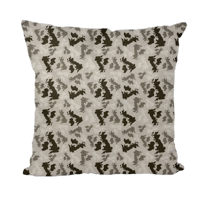 UK Arctic Throw Pillow with Insert - Custom Camo Clothing - [new_brand] - [camo] - [camoflage] - [apparel] - [location] - [new_brand] - [custom] - [clothing]