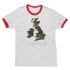 UK Forest Adult Ringer T-Shirt - Custom Camo Clothing - [new_brand] - [camo] - [camoflage] - [apparel] - [location] - [new_brand] - [custom] - [clothing]