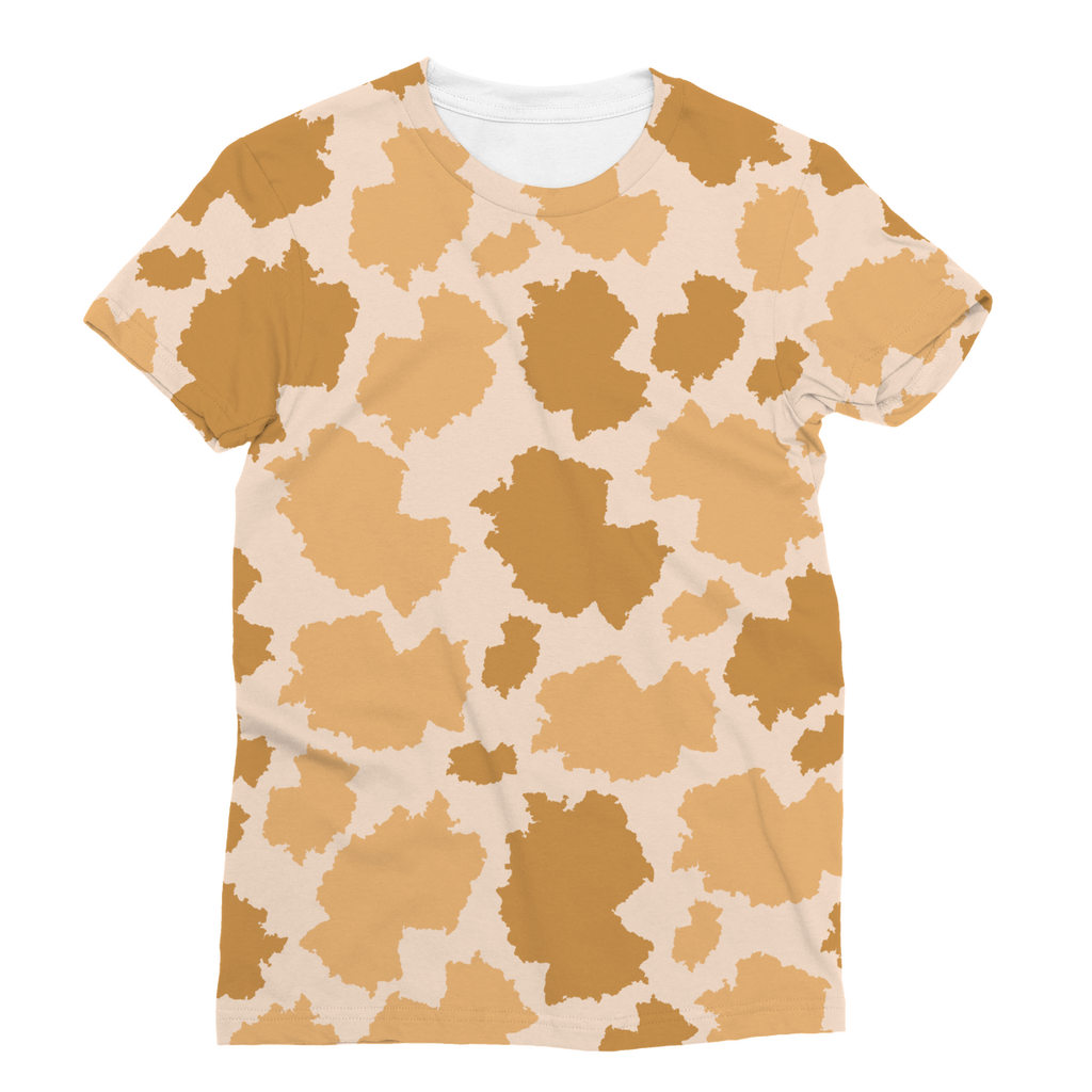 Germany Desert Classic Sublimation Women's T-Shirt - LocationCamo.com