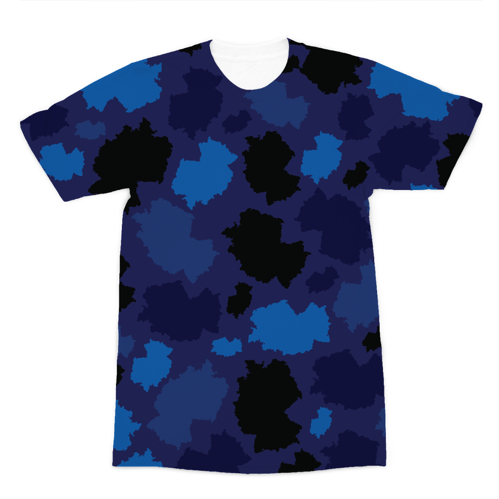 Germany Midnight Premium Sublimation Adult T-Shirt - LocationCamo.com