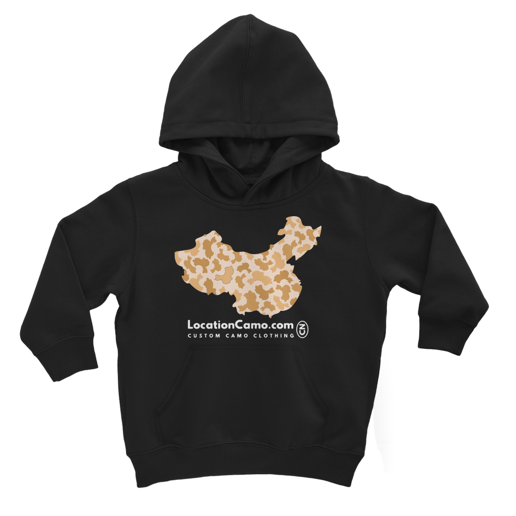 China Desert Classic Kids Hoodie - LocationCamo.com