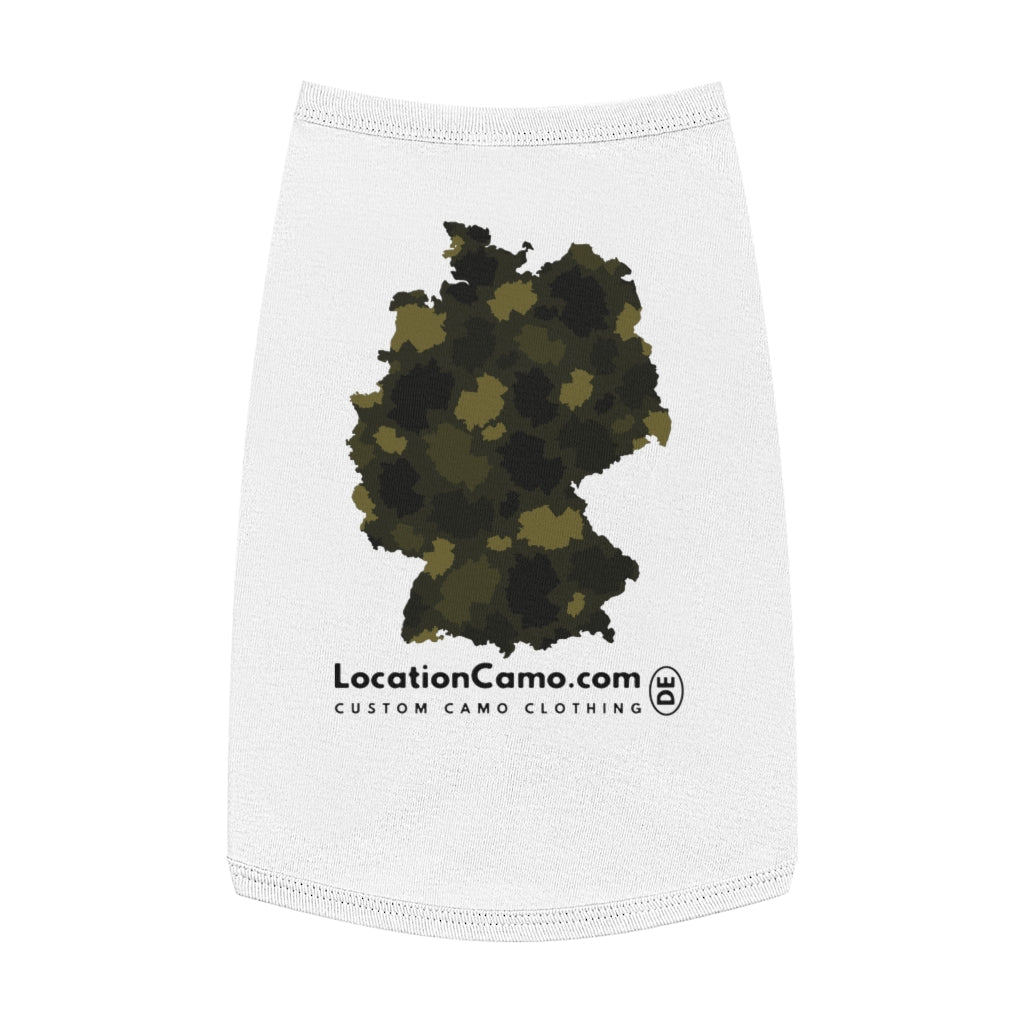 Germany Forest Pet Tank Top - LocationCamo.com