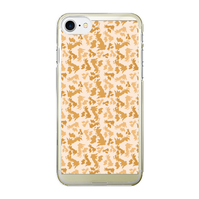 UK Desert Back Printed Transparent Hard Phone Case - Custom Camo Clothing - [new_brand] - [camo] - [camoflage] - [apparel] - [location] - [new_brand] - [custom] - [clothing]