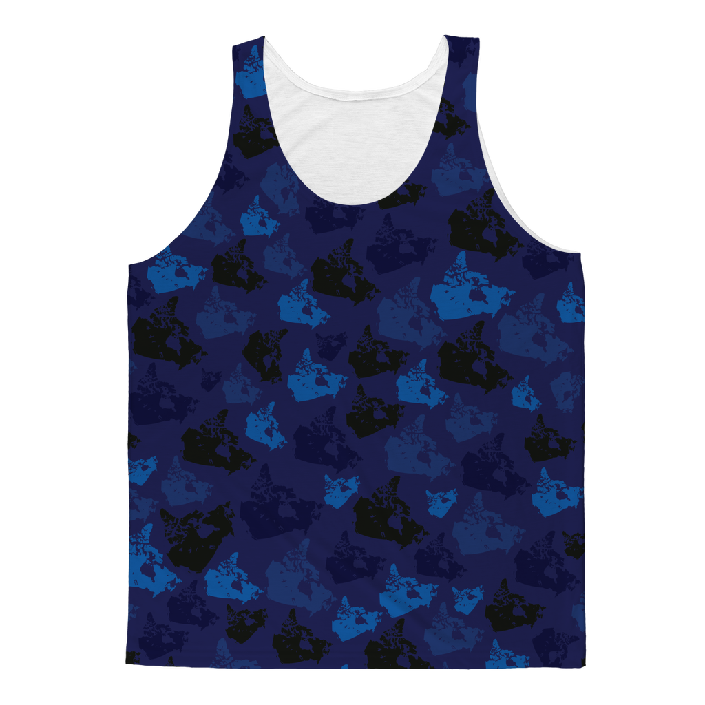 Canada Midnight Classic Sublimation Adult Tank Top - Custom Camo Clothing - [new_brand] - [camo] - [camoflage] - [apparel] - [location] - [new_brand] - [custom] - [clothing]