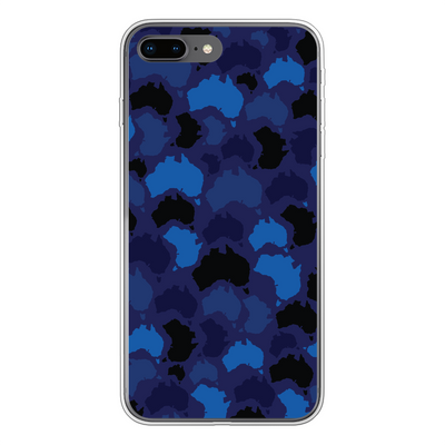 Australia Midnight Back Printed Transparent Soft Phone Case - Custom Camo Clothing - [new_brand] - [camo] - [camoflage] - [apparel] - [location] - [new_brand] - [custom] - [clothing]