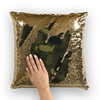 USA Forest Sequin Cushion Cover - LocationCamo.com