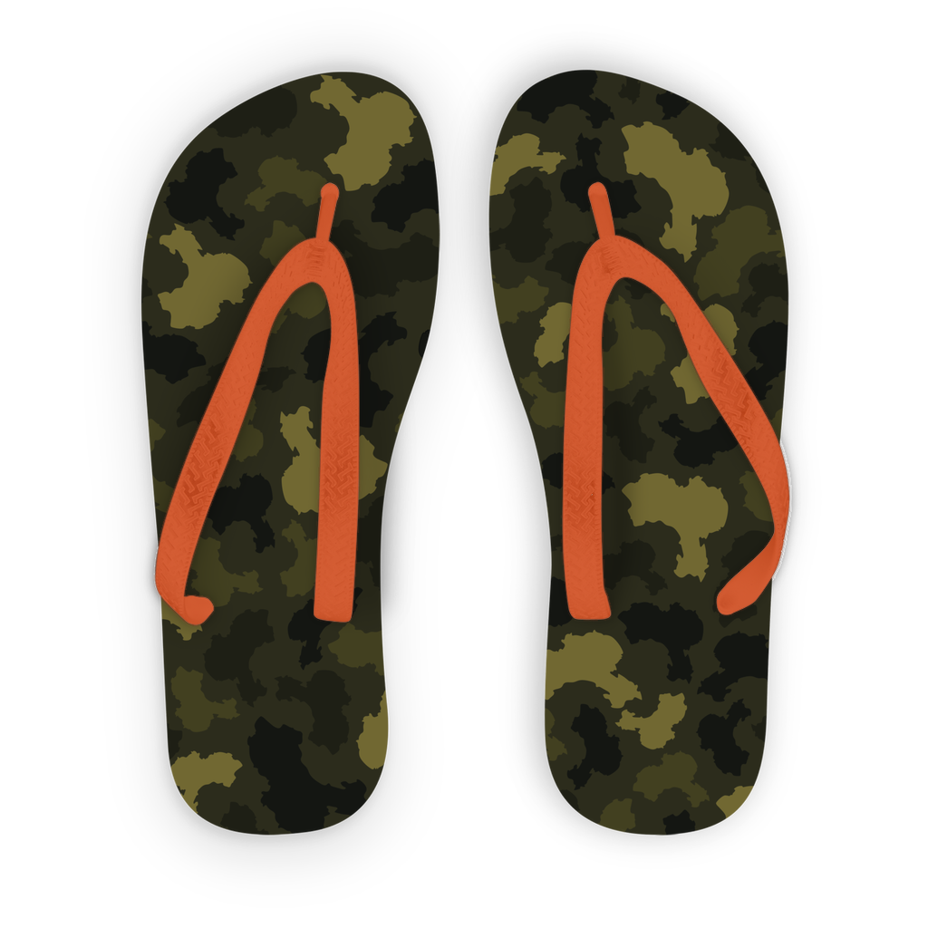 China Forest Adult Flip Flops - LocationCamo.com