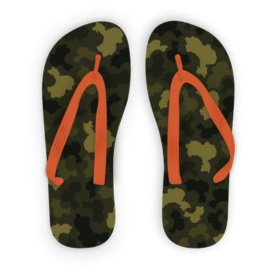 China Forest Adult Flip Flops - LocationCamo.com