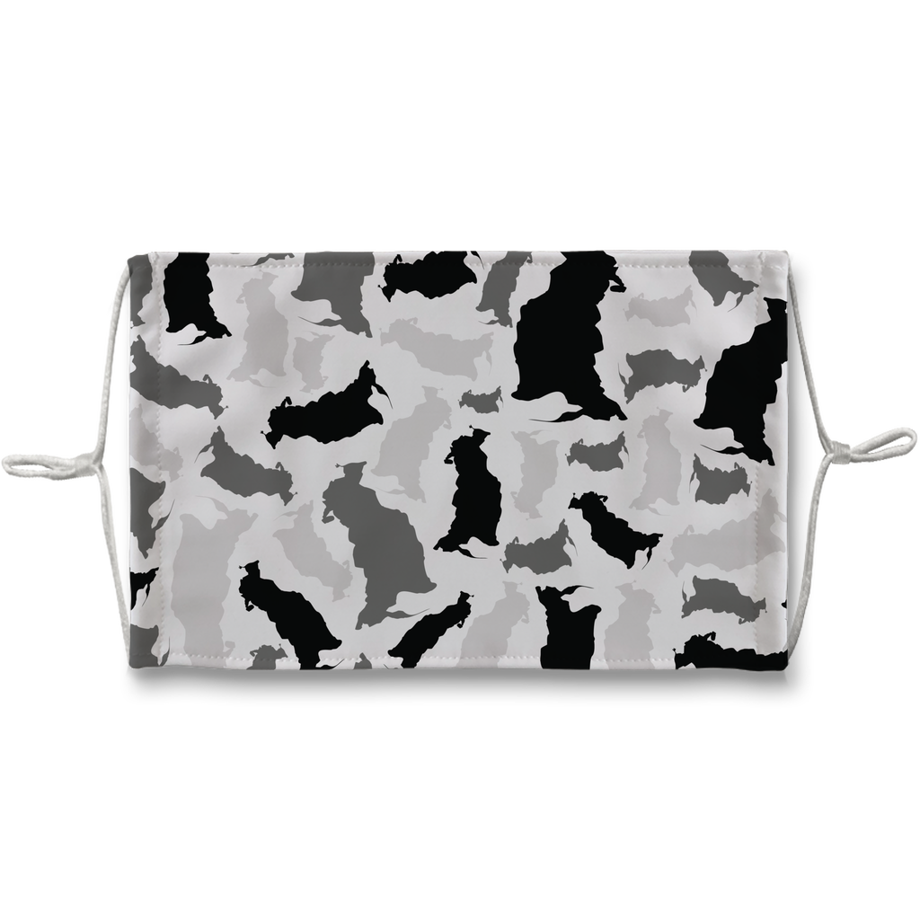 Russia Arctic Sublimation Face Mask - LocationCamo.com