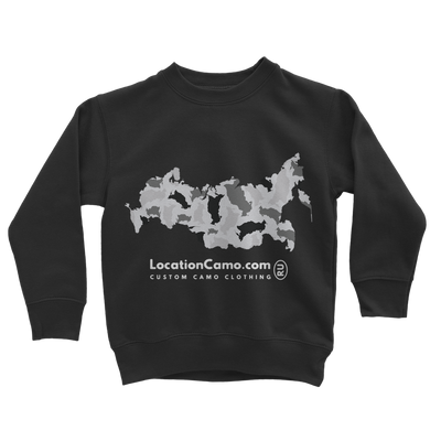 Russia Arctic Classic Kids Sweatshirt - LocationCamo.com