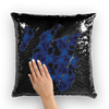 UK Midnight Sequin Cushion Cover - Custom Camo Clothing - [new_brand] - [camo] - [camoflage] - [apparel] - [location] - [new_brand] - [custom] - [clothing]