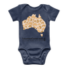 Australia Desert Classic Baby Onesie Bodysuit - Custom Camo Clothing - [new_brand] - [camo] - [camoflage] - [apparel] - [location] - [new_brand] - [custom] - [clothing]