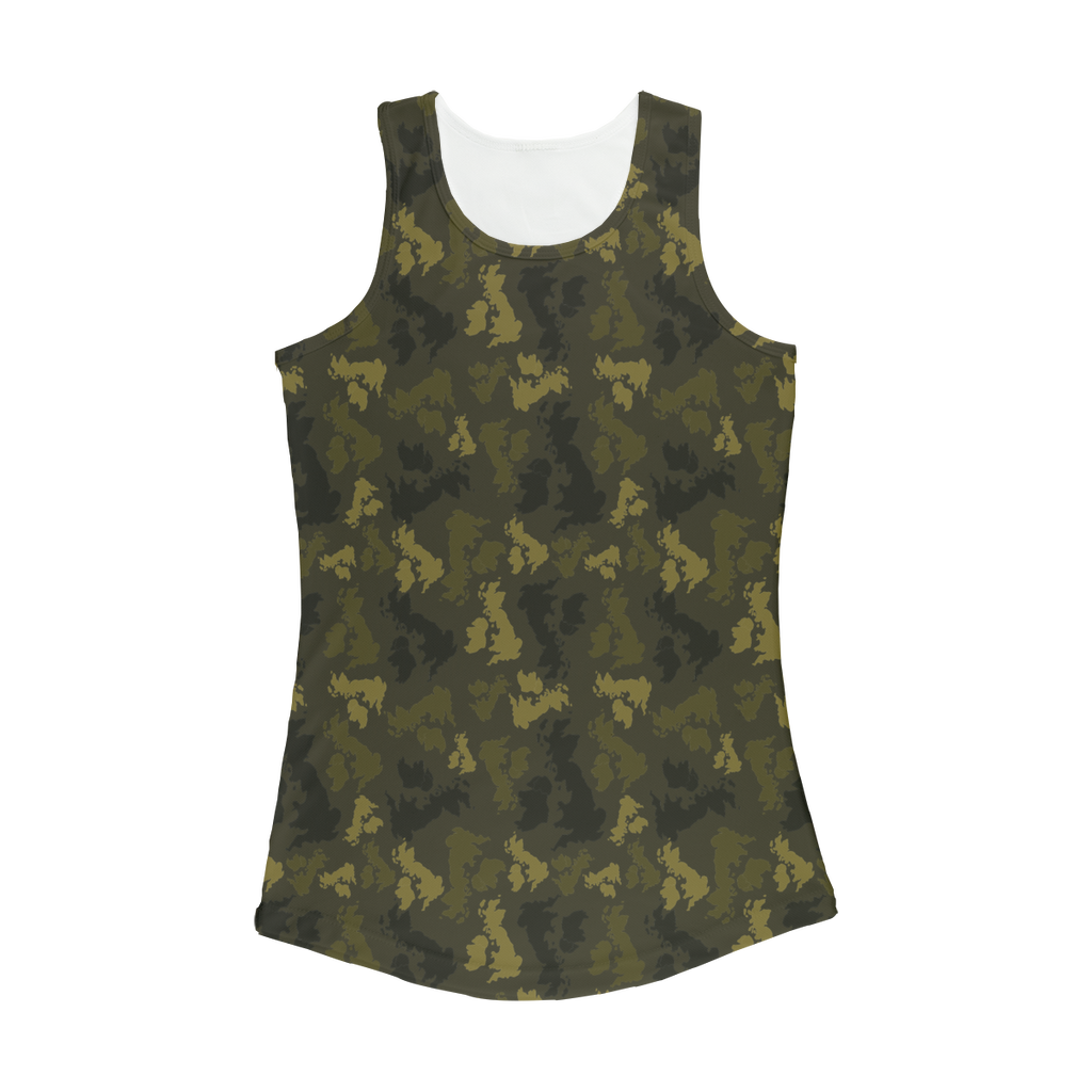 UK Forest Women Performance Tank Top - Custom Camo Clothing - [new_brand] - [camo] - [camoflage] - [apparel] - [location] - [new_brand] - [custom] - [clothing]