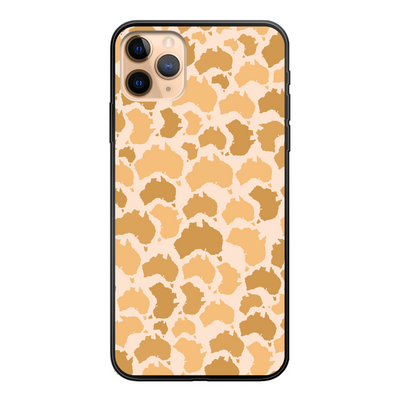 Australia Desert Back Printed Black Soft Phone Case - Custom Camo Clothing - [new_brand] - [camo] - [camoflage] - [apparel] - [location] - [new_brand] - [custom] - [clothing]