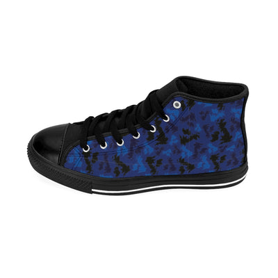 UK Midnight Unisex High-top Sneakers - Custom Camo Clothing - [new_brand] - [camo] - [camoflage] - [apparel] - [location] - [new_brand] - [custom] - [clothing]