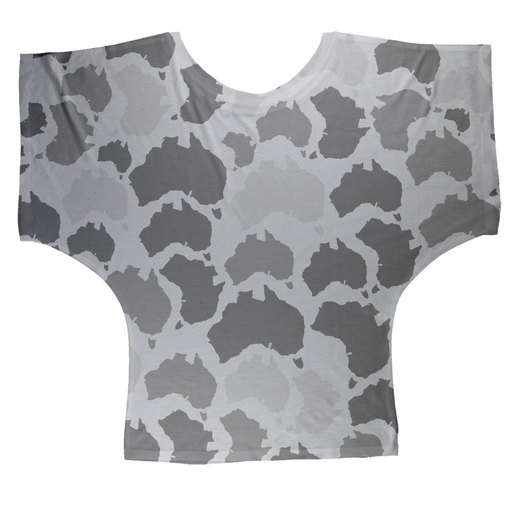 Australia Arctic Batwing Top | Batwing Top | Custom Camo Clothing